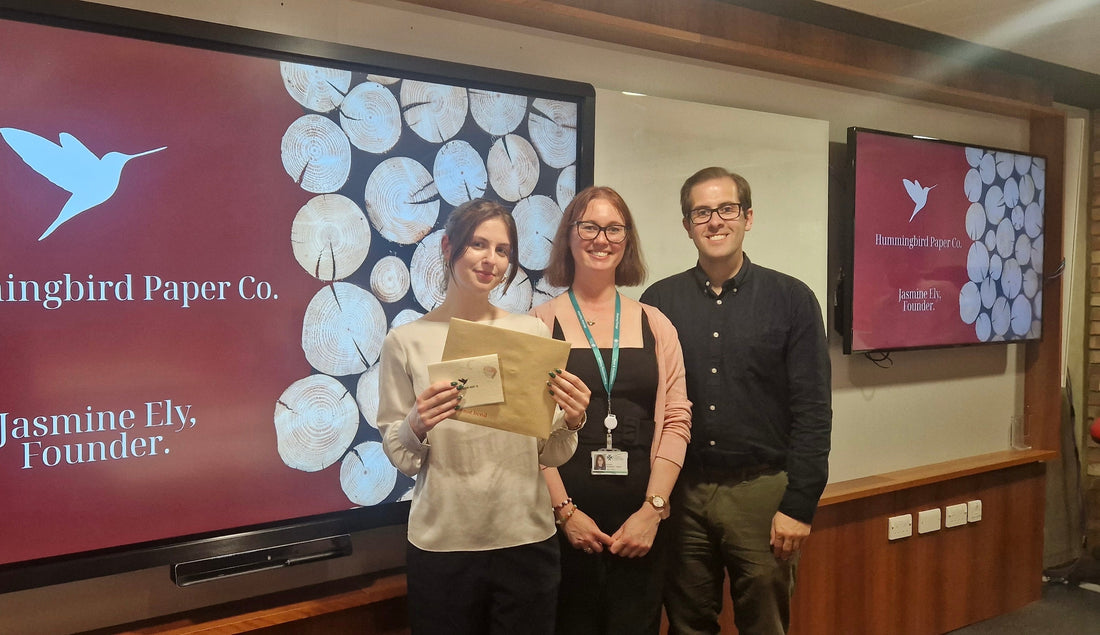 Exciting News from Hummingbird Paper Co.